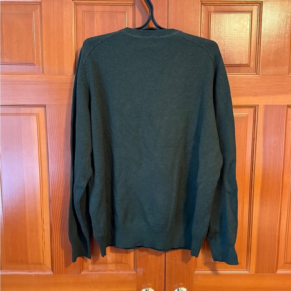 Kirkland Mens merino wool and cotton sweater. Green.  NWT Size XXL. - Picture 4 of 4